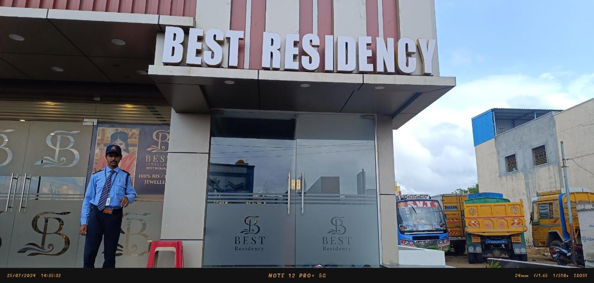 Best Residency Hosūr المظهر الخارجي الصورة